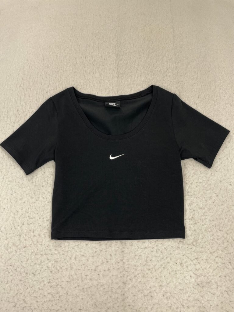 Camiseta Top Nike Boatneck Black XS