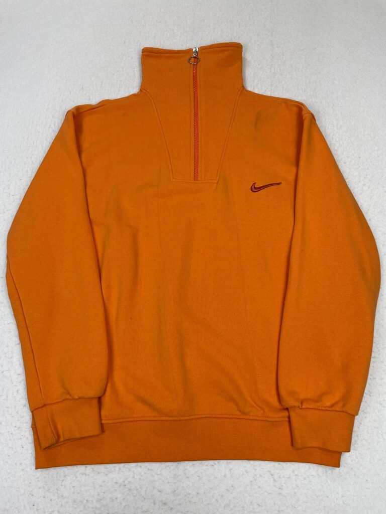 Sudadera Half-Zip Nike Orange L