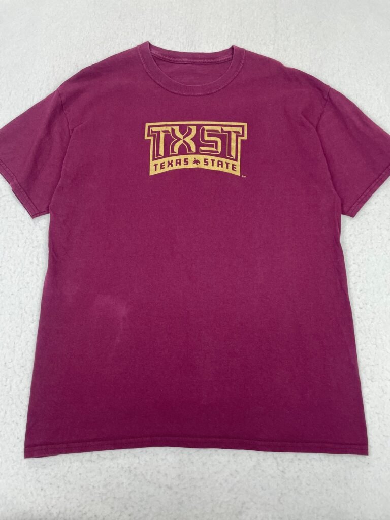 Camiseta Texas State Burgundy L