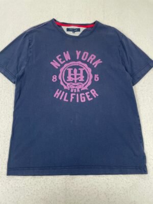 Camiseta New York Tommy Hilfiger Navy & Pink XL