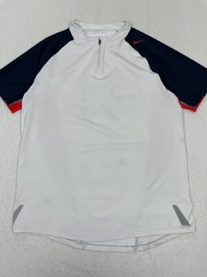 Camiseta Half-Zip Nike Navy Shoulders L