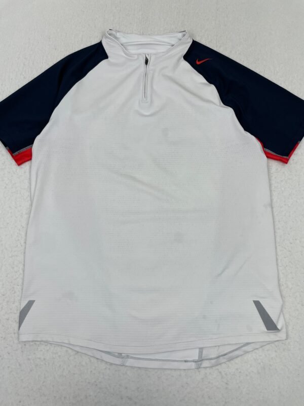 Camiseta Half-Zip Nike Navy Shoulders L