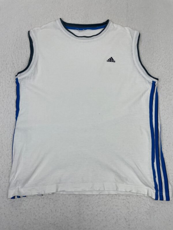 Camiseta Adidas No Sleeves Blue Lines M