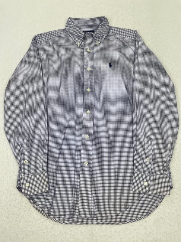 Camisa Ralph Lauren Squares Blue M