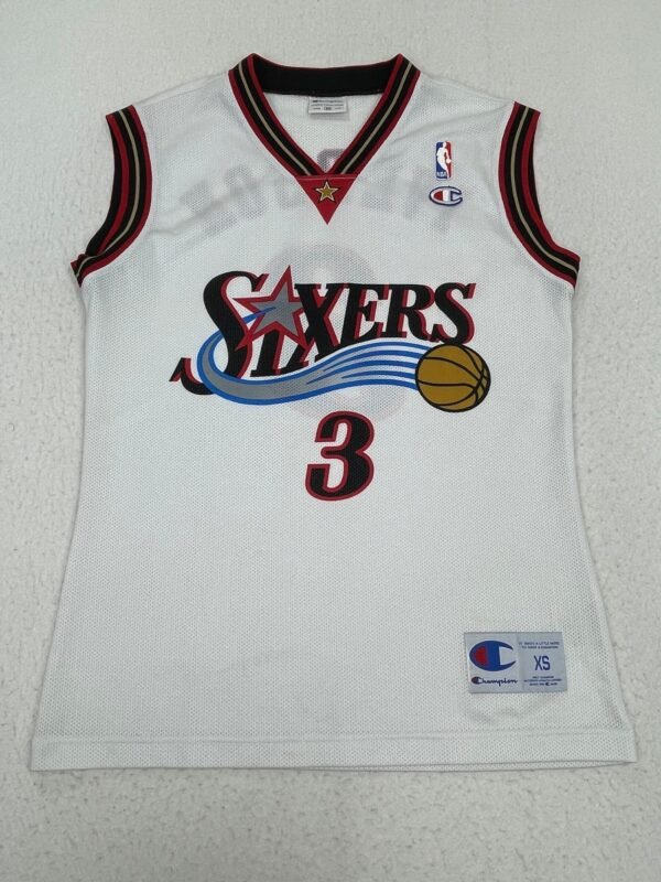 Camiseta NBA Champion Iverson White S