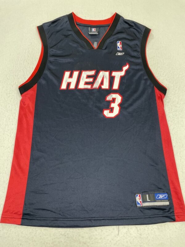 Camiseta NBA Reebok Miami Heat Wade L