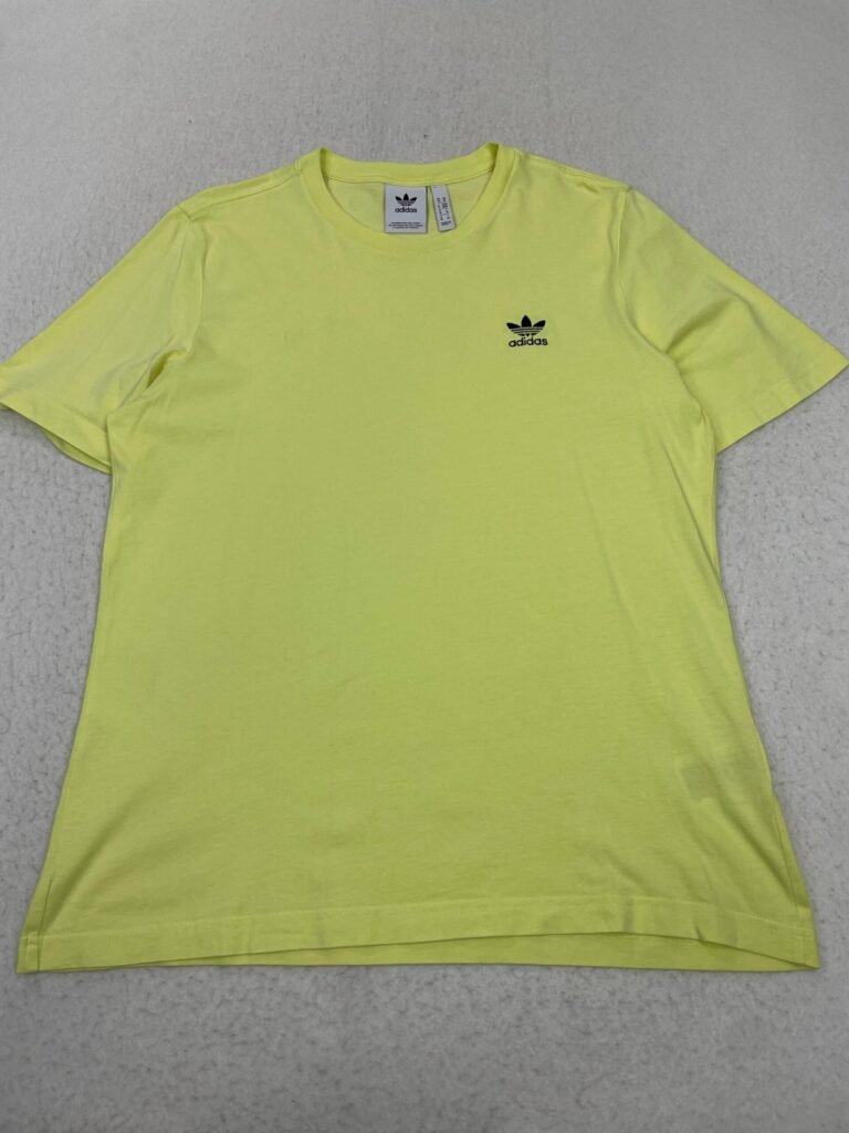 Camiseta Adidas Basic Neon Yellow M