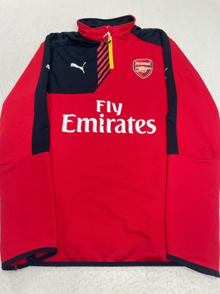 Sudadera Half-zip Puma Arsenal Yellow Zip M