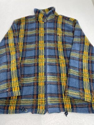 Chaquetón Austral Wooly Blue Tartan L
