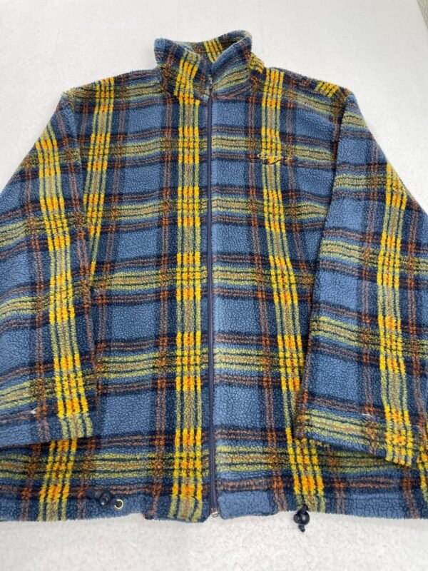 Chaquetón Austral Wooly Blue Tartan L