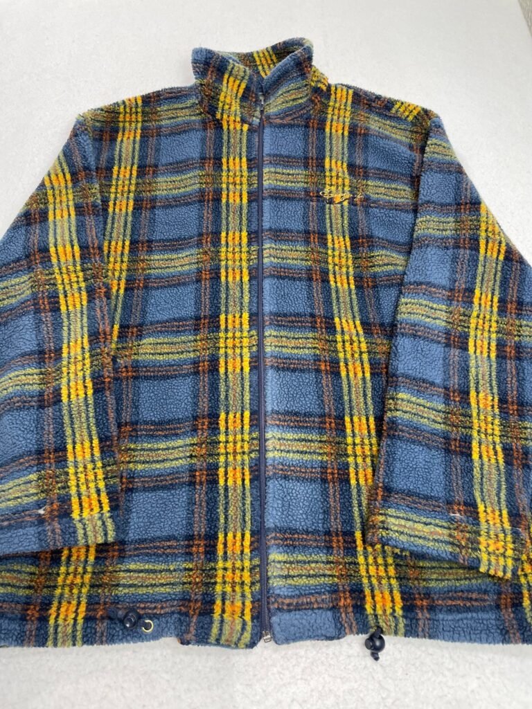 Chaquetón Austral Wooly Blue Tartan L