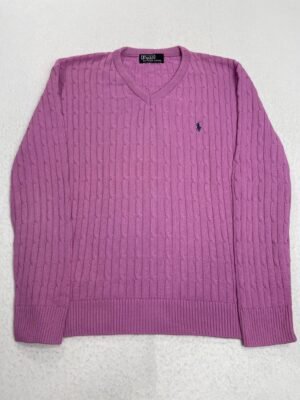 Jersey Ralph Lauren Pink Laces L