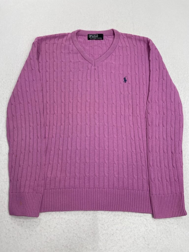 Jersey Ralph Lauren Pink Laces L