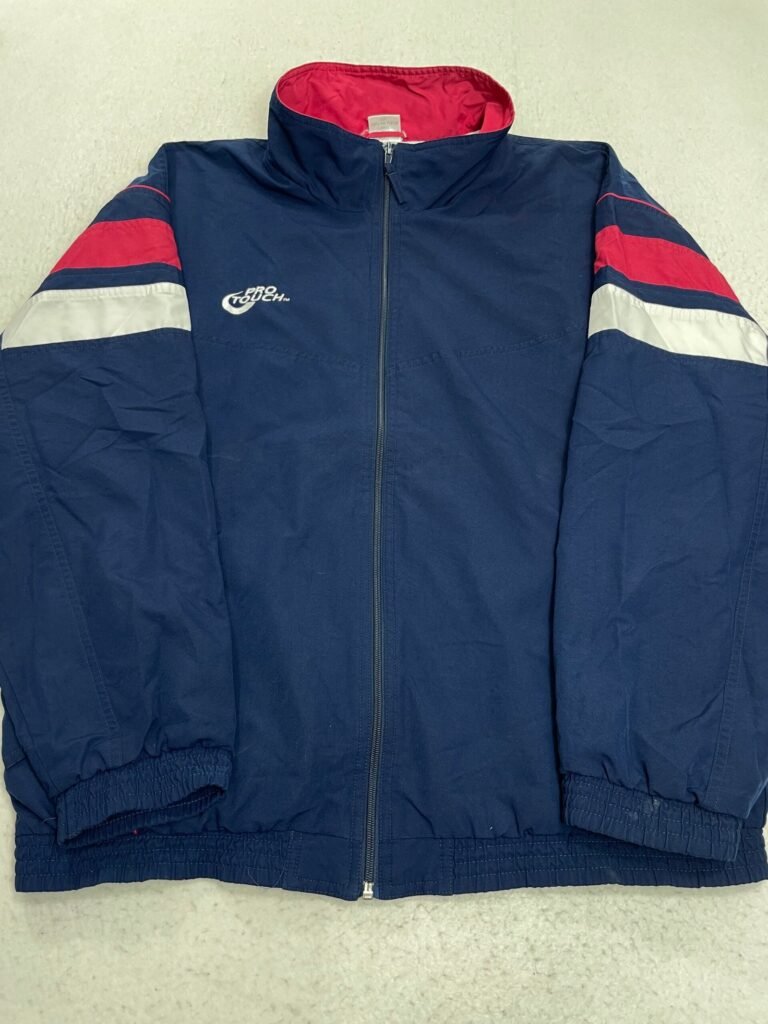Chaqueta Pro Touch Navy & Red Lines XL