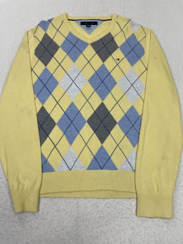 Jersey Tommy Hilfiger Light Yellow Diamonds L