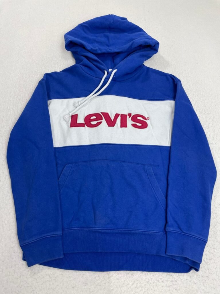 Sudadera Levi's Elec. Blue White Band XS