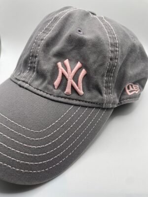 Gorra Velcro New Era NY Yankees Grey & Pink U