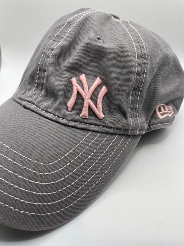 Gorra Velcro New Era NY Yankees Grey & Pink U