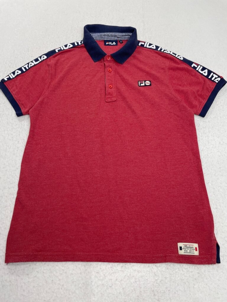 Polo FILA Patch Logo & Band M
