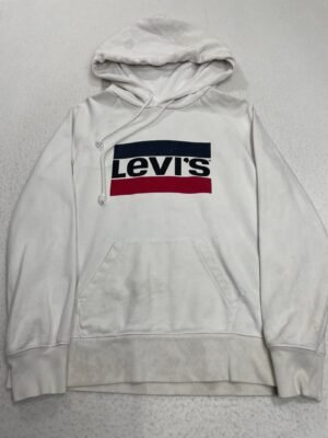 Sudadera Levi's Flag Logo White S