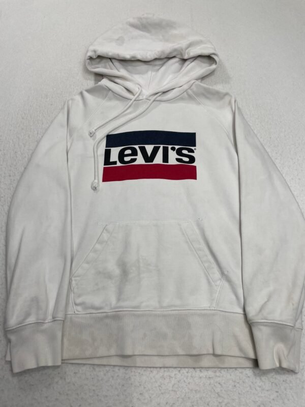 Sudadera Levi's Flag Logo White S