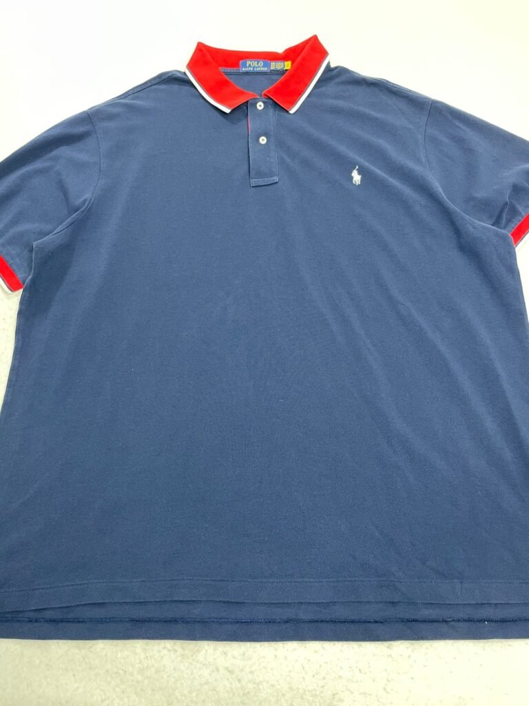 Polo Ralph Lauren Navy & Red Neck 3XL