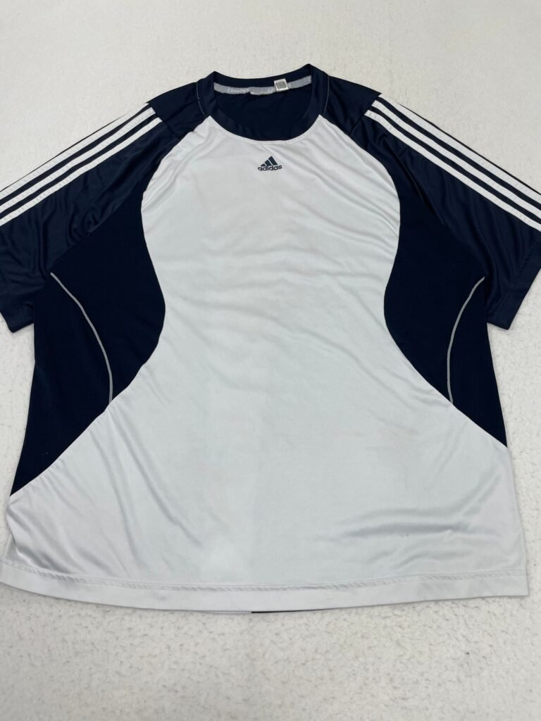 Camiseta Adidas White & Navy Curves XXL