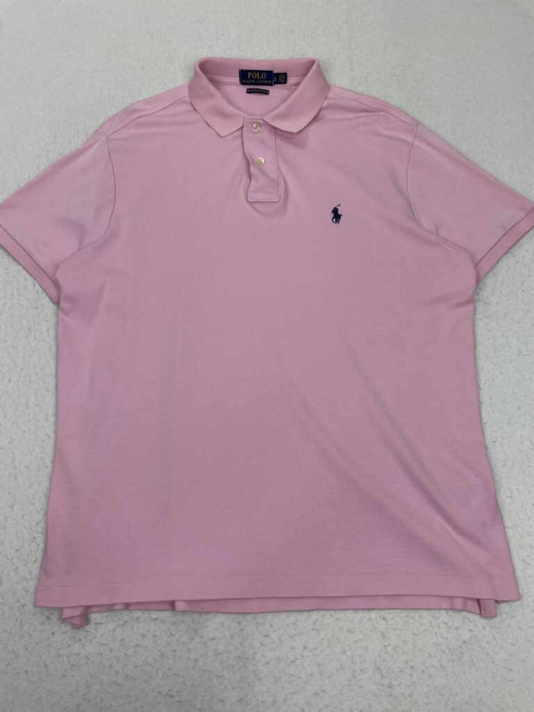 Polo Ralph Lauren Pink & Navy Pony XL
