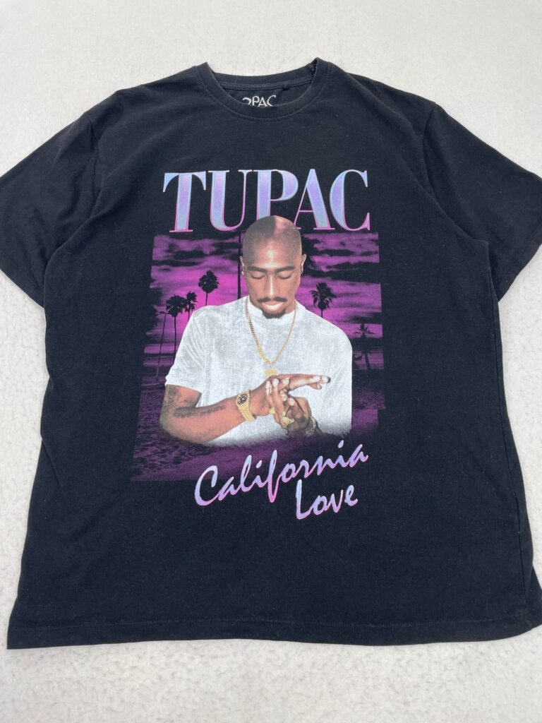 Camiseta Tupac Blue Shade XL