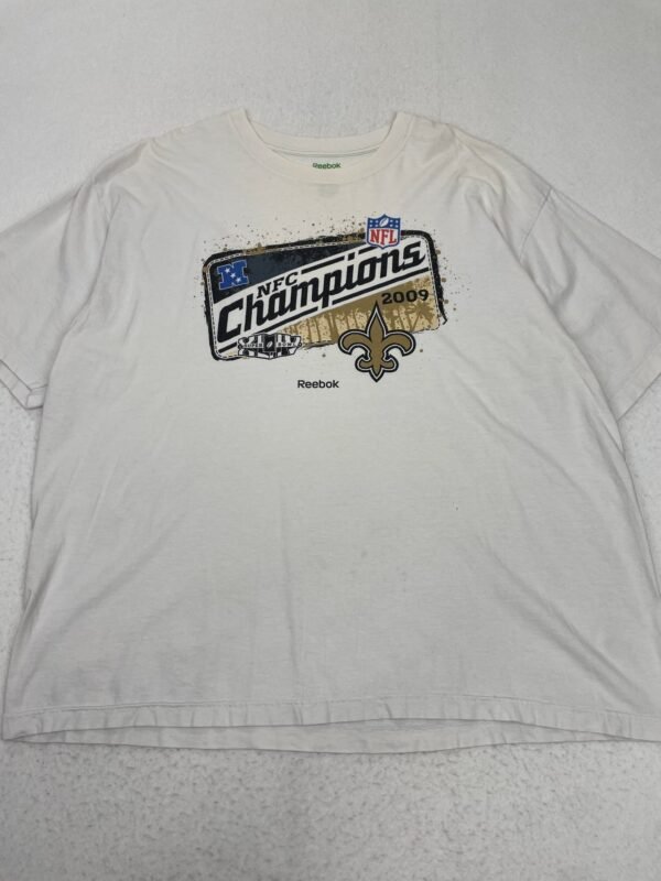 Camiseta Reebok NFL Saints Champions '09 XXL
