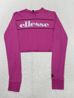 Camiseta Top Ellesse Pink & Silver S