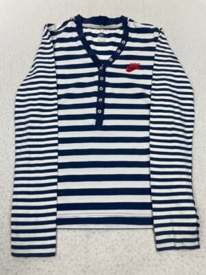 Camiseta Nike Blue Stripes Long M