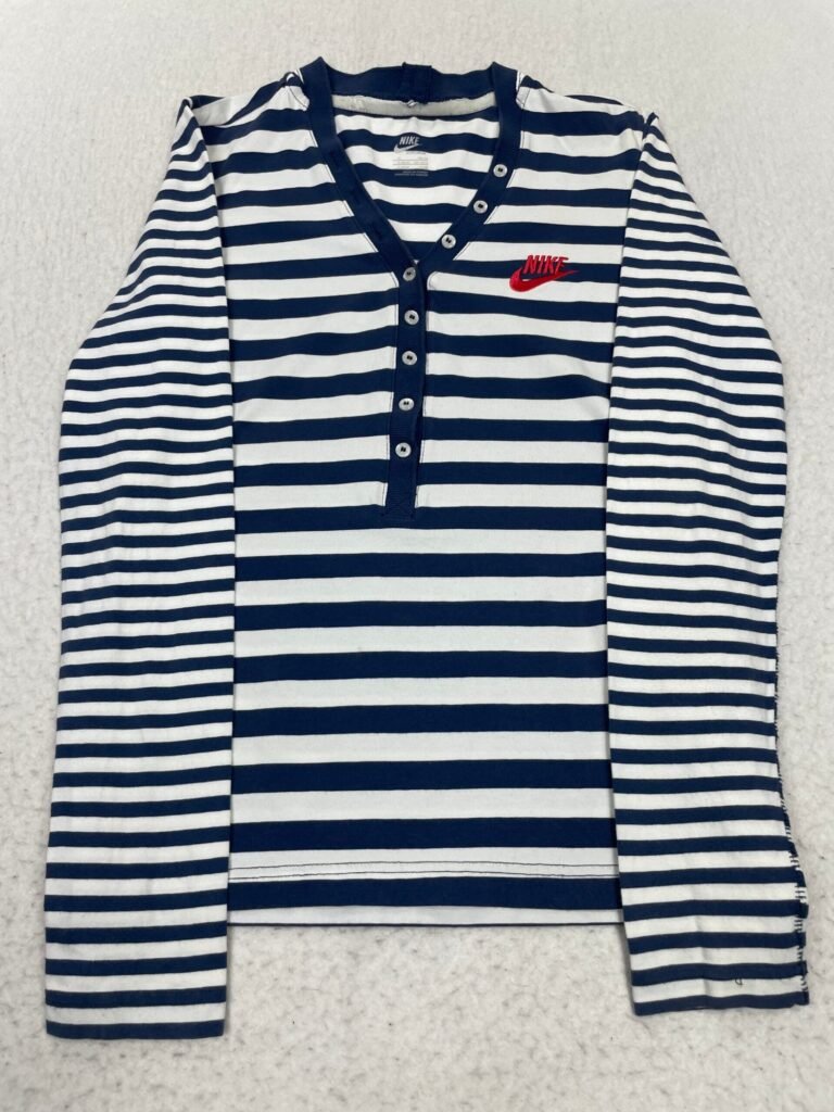 Camiseta Nike Blue Stripes Long M