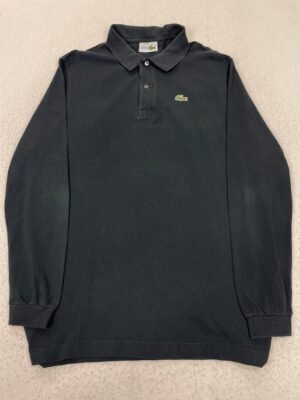 Polo Lacoste Basic Black Long L