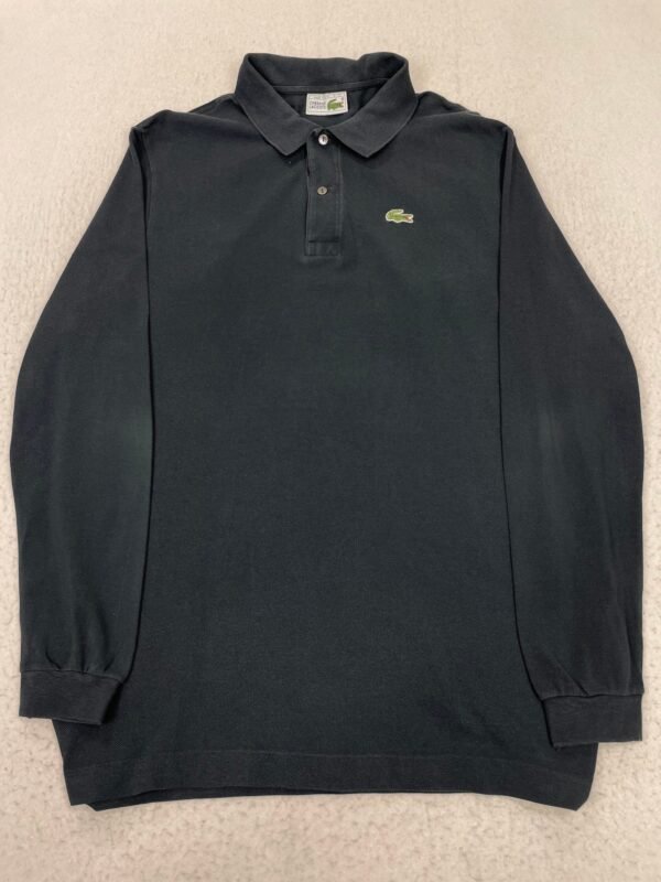 Polo Lacoste Basic Black Long L