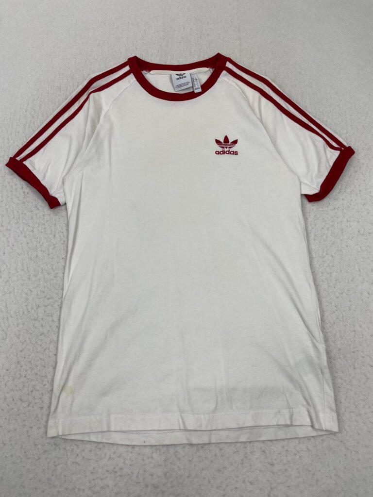 Camiseta Adidas Classic White & Red S