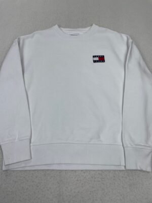 Sudadera Tommy Jeans Patch White L