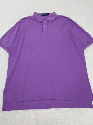 Polo Ralph Lauren Purple & Green Pony XL