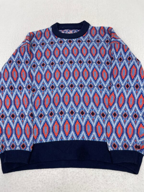 Jersey Orange & Blue Diamonds L