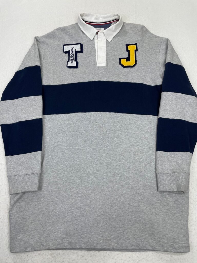 Polo Tommy Hilfiger Oversized Navy Band L