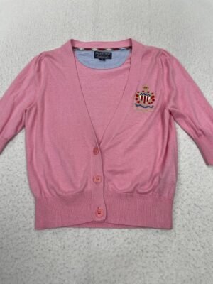 Jersey Cardigan Polo Jeans Pink M