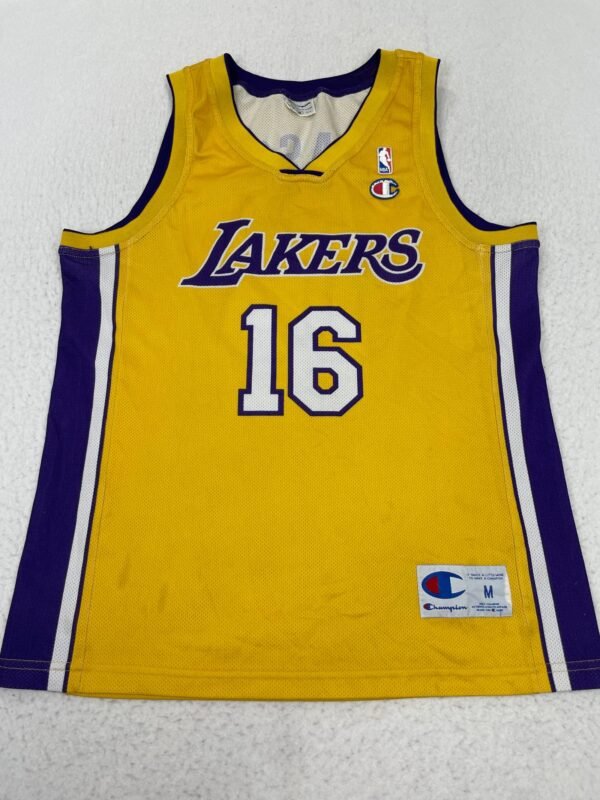 Camiseta NBA Champion Lakers Gasol L
