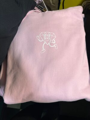 Sudadera Rosa Diamantin